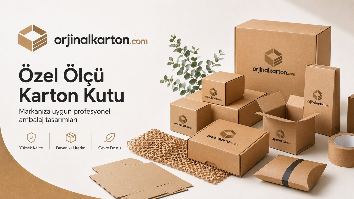 Özel ölçü ve özel tasarım karton kutu üretimi