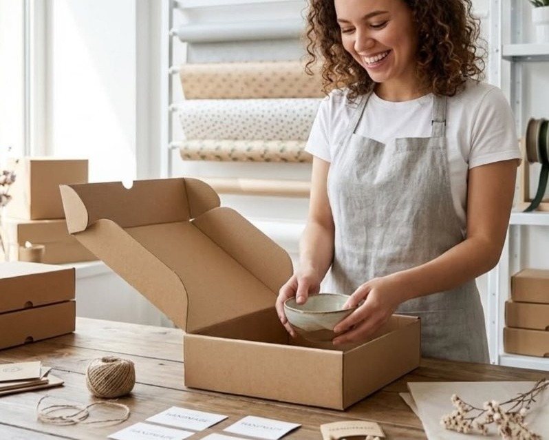 21x30x1.5 cm e-ticaret tekli kitap kutusu
